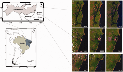 Coastal Land Use in Northeast Brazil: Mangrove Coverage Evolution Over Three Decades