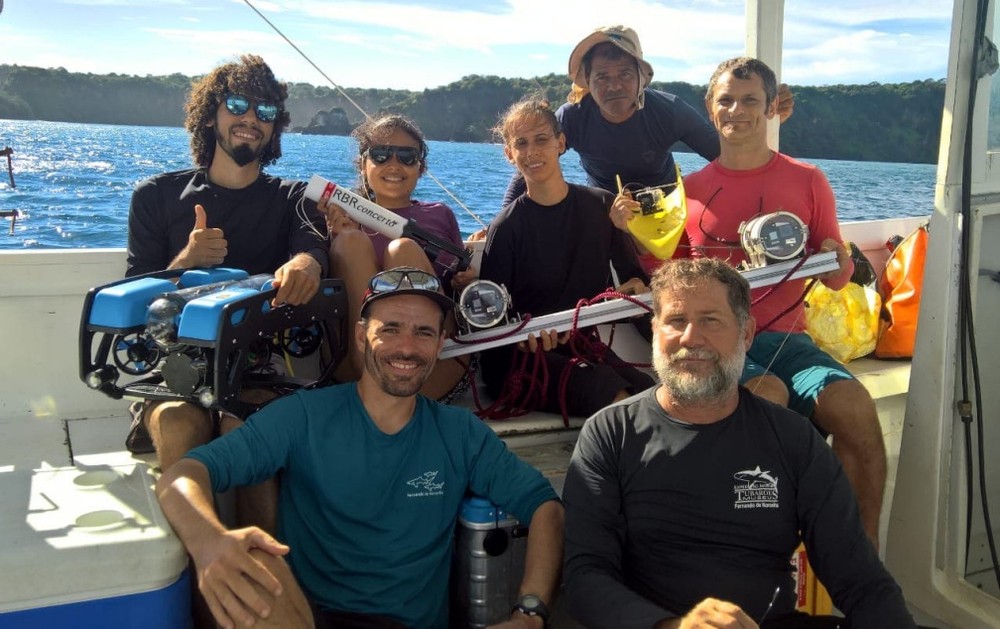 Pesquisadores brasileiros e franceses fazem mapeamento das espécies de peixes em Fernando de Noronha