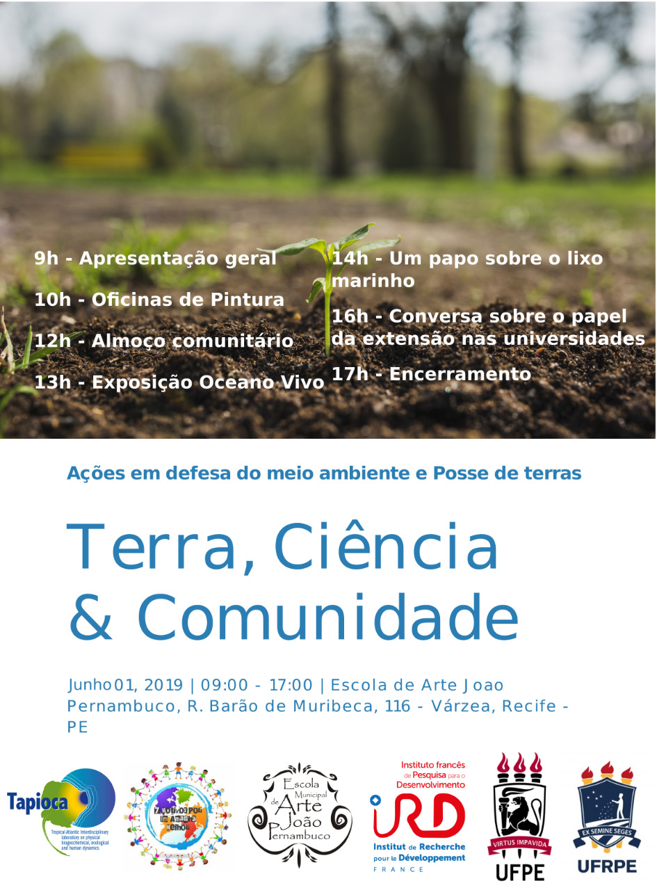 Este sábado dia 01/06 a equipe LMITapioca e parceria estarão atuando na comunidade 7 Mocambos localizada na Várzea em Recife/PE.