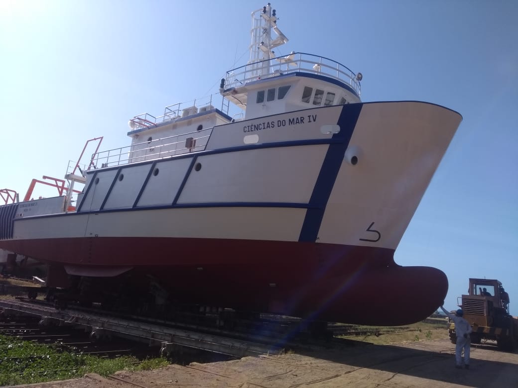 Embarcação Ciências do Mar IV chega neste semestre ao Porto do Recife