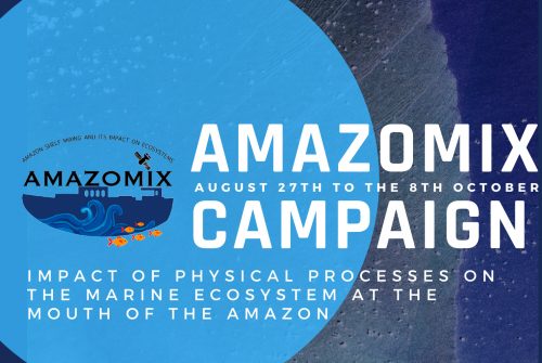 AMAZOMIX campaign: Impact of physical processes on the marine ecosystem  at the mouth of the Amazon
