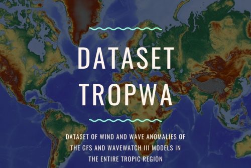 Tri-hourly dataset of wind and wave anomalies of the GFS and WAVEWATCH III models in the entire tropic region (TROPWA).