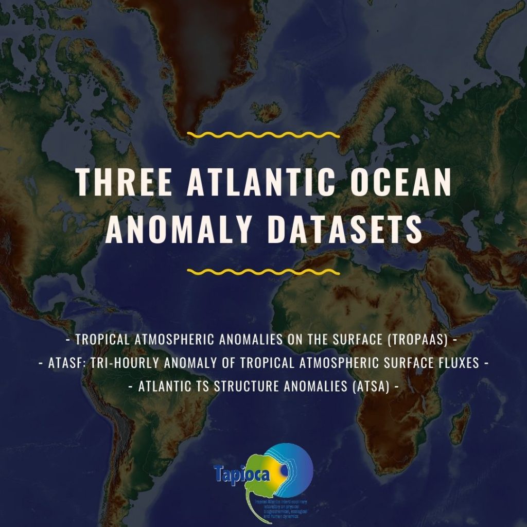 Three Atlantic Ocean Anomaly Datasets TAPIOCA