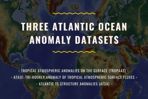 Three Atlantic Ocean Anomaly Datasets