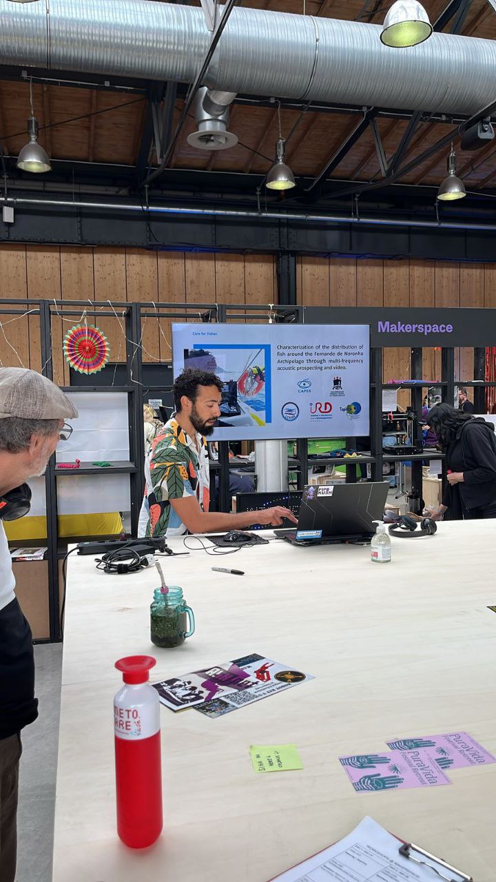 Re:publica24 festival, Cristiano Lopes, member of Tapioca participates in technological culture event in Berlin