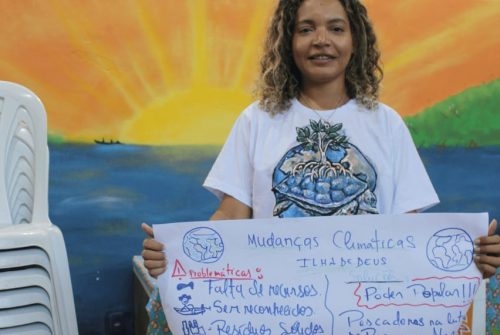 A young fisherwoman from Rio Formoso stands out as a Climate Ambassador and will take part in an international conference