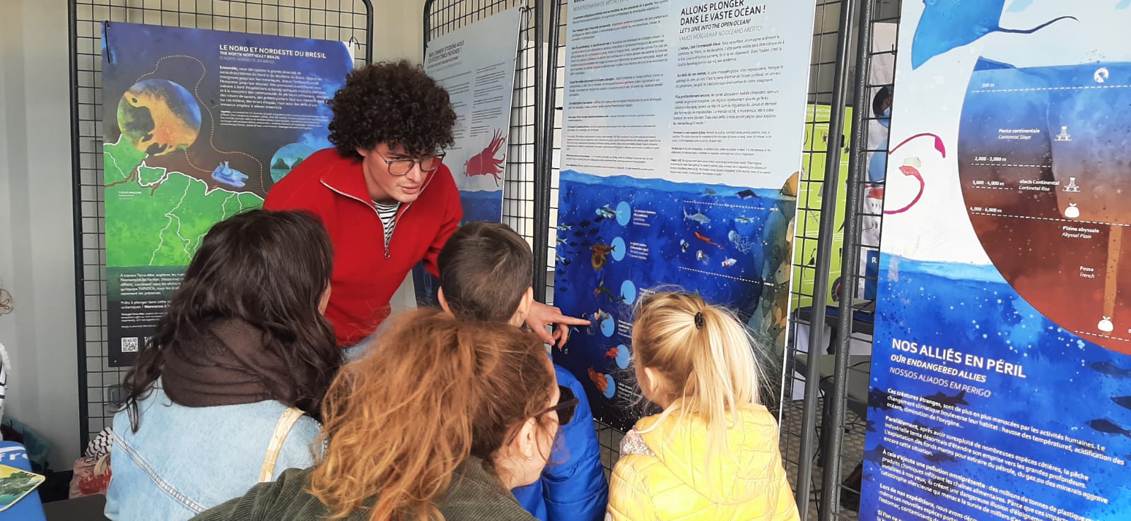 Exposição Terra Mar participa do evento Escala a Sète na França e fortalece diálogo entre ciência, arte e educação oceânica