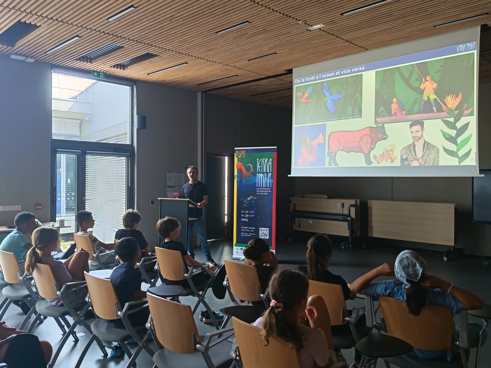 Projeto Terra Mar participa de ação educativa do Dia Mundial dos Oceanos na França